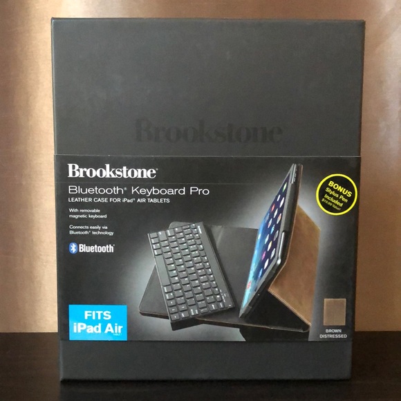 Brookstone | Tablets & Accessories | Brookstone Bluetooth Keyboard Pro ...